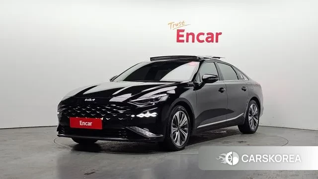 Kia K8 Hybrid 2021 Черный из Кореи