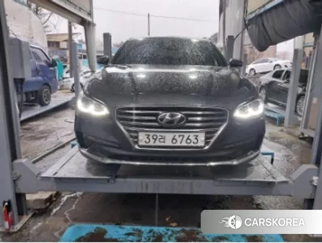 Hyundai Grandeur IG Hybrid 2018 Серый из Кореи