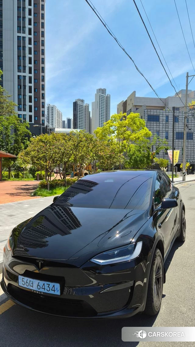 Tesla Model X 2026 Черный из Кореи