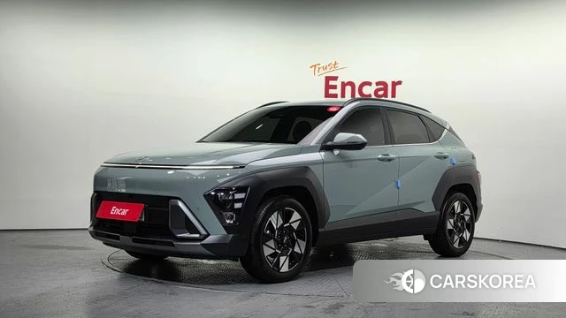 Hyundai Kona (SX2) 2024 Зеленый из Кореи