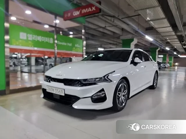 Kia K5 3rd generation 2022 Жемчужный цвет из Кореи