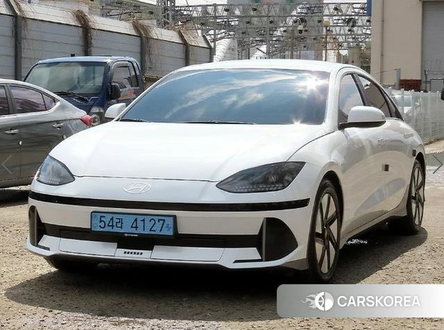 Hyundai Ionic 6 2022 Белый из Кореи