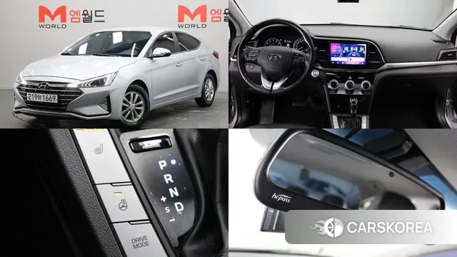 Hyundai The New Avante AD 2019 Серебристо-серый из Кореи