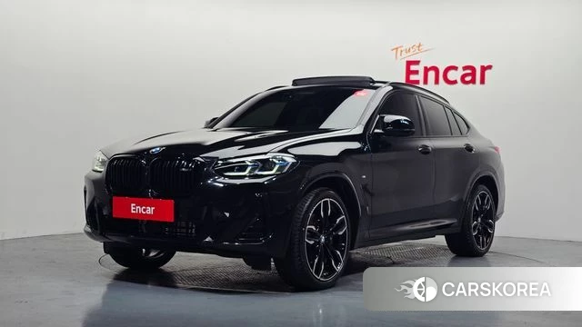 BMW X4 (G02) 2022 Черный из Кореи