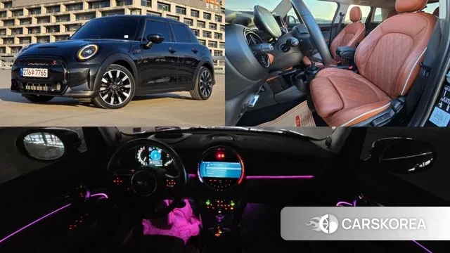 Mini Cooper S 2023 Черный из Кореи