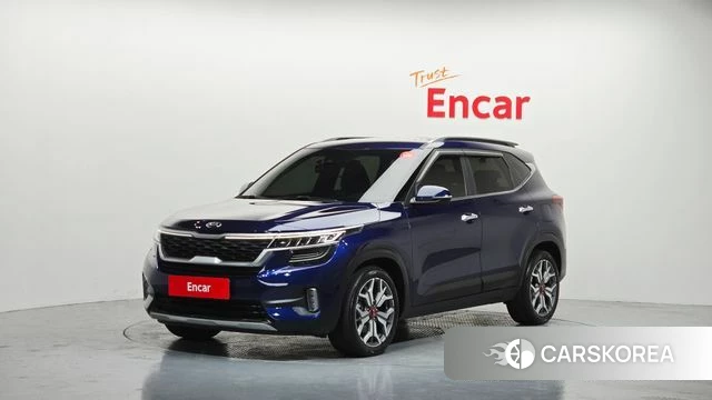 Kia Seltos 2020 Синий из Кореи