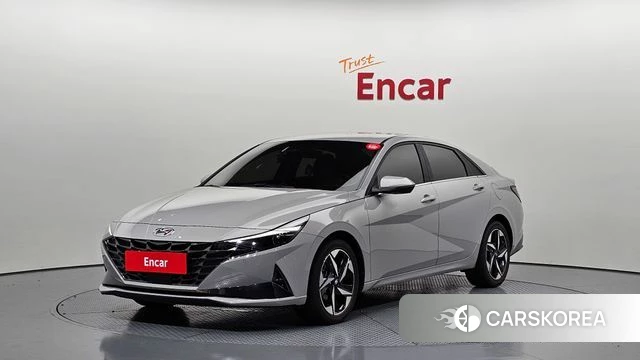 Hyundai Avante Hybrid (CN7) 2020 Серебристо-серый из Кореи