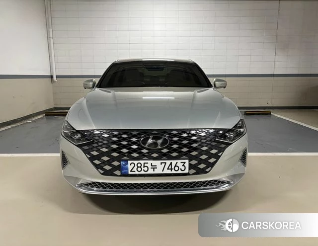 Hyundai The New Grandeur IG 2021 Серебристо-серый из Кореи