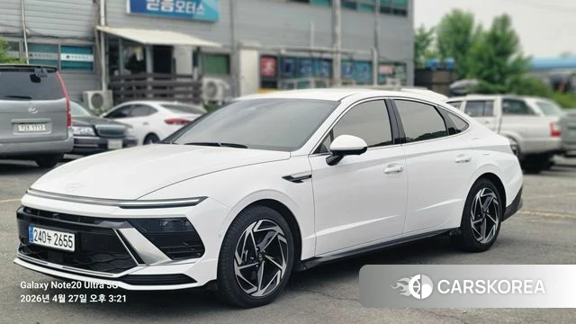 Hyundai Sonata D Edge (DN8) 2025 Белый из Кореи