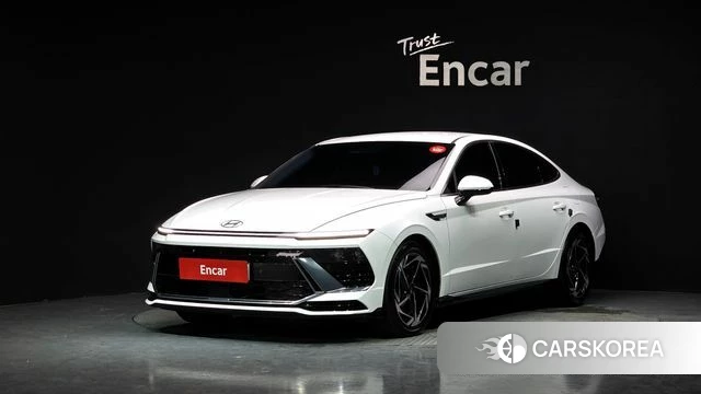 Hyundai Sonata D Edge (DN8) 2023 Белый из Кореи