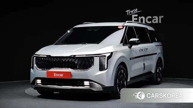 Kia The New Carnival 4th Generation 2024 Серебристо-серый из Кореи