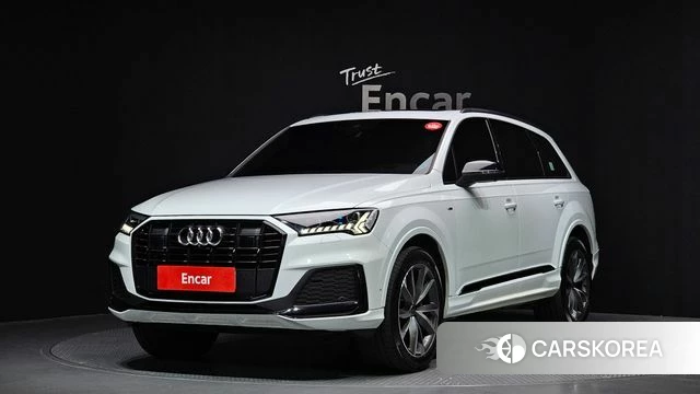 Audi Q7 (4M) 2023 Белый из Кореи