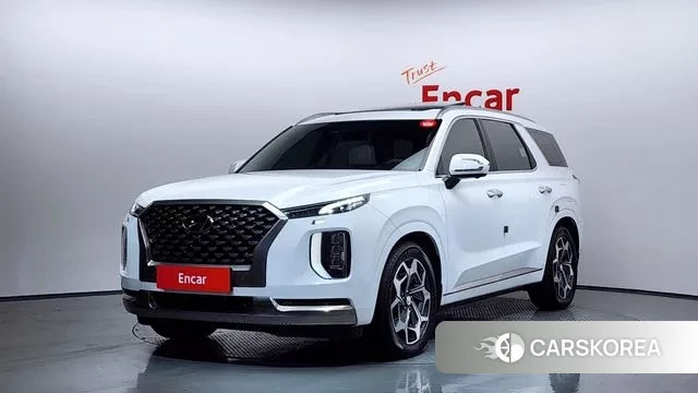Hyundai Palisade 2022 Белый из Кореи