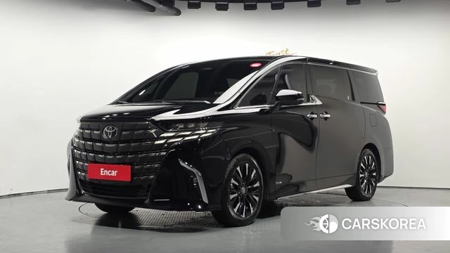 Toyota Alphard 4th Generation 2024 Черный из Кореи