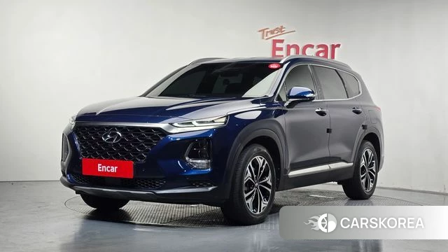 Hyundai Santa Fe TM 2019 Синий из Кореи
