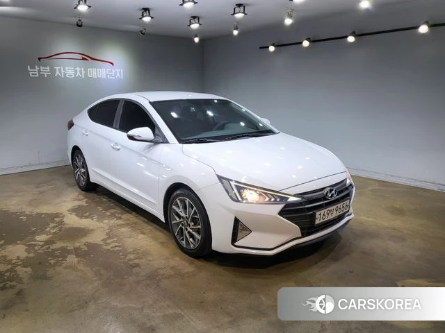 Hyundai The New Avante AD 2019 Белый из Кореи