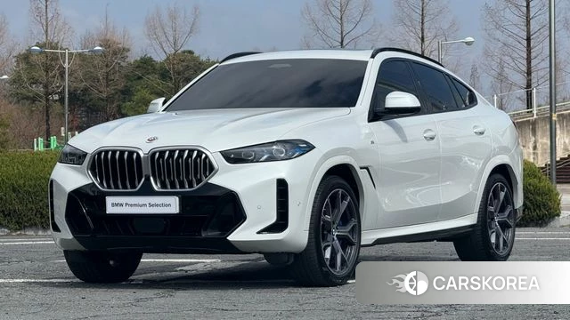 BMW X6 (G06) 2024 Белый из Кореи