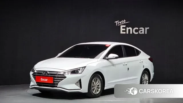 Hyundai The New Avante AD 2019 Белый из Кореи