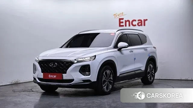 Hyundai Santa Fe TM 2018 Белый из Кореи