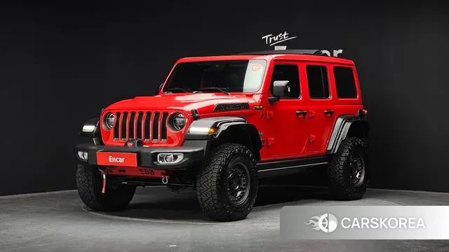 Jeep Wrangler (JL) 2021 Красный из Кореи