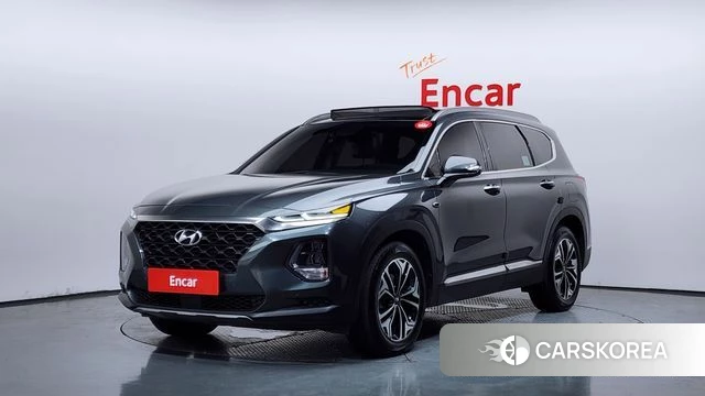 Hyundai Santa Fe TM 2018 Серый из Кореи