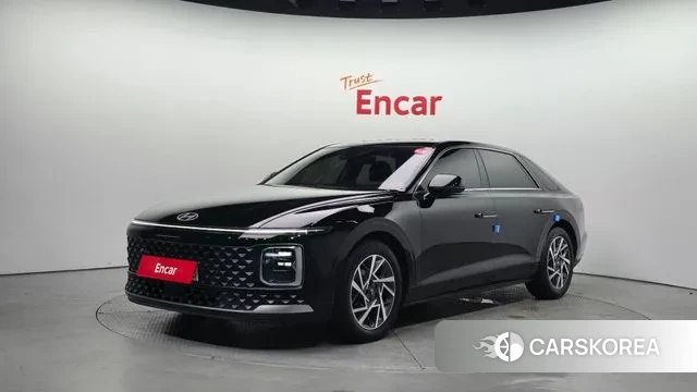 Hyundai Grandeur Hybrid (GN7) 2023 Черный из Кореи