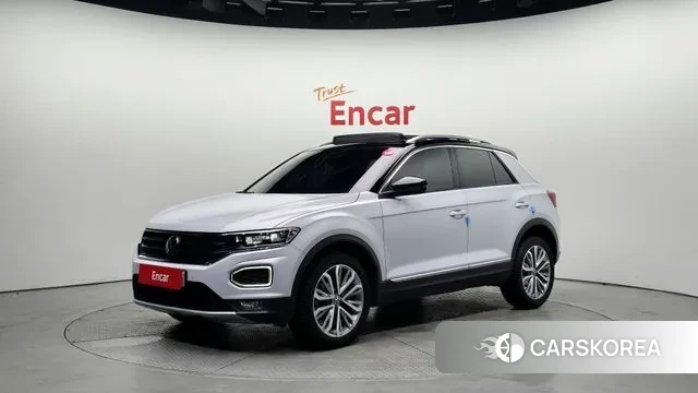 Volkswagen T-Roc 2022 Белый из Кореи