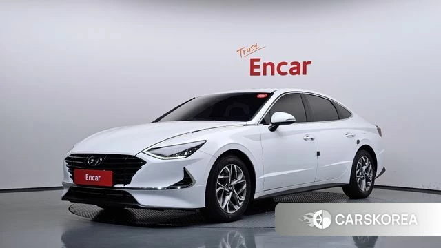 Hyundai Sonata (DN8) 2020 Белый из Кореи