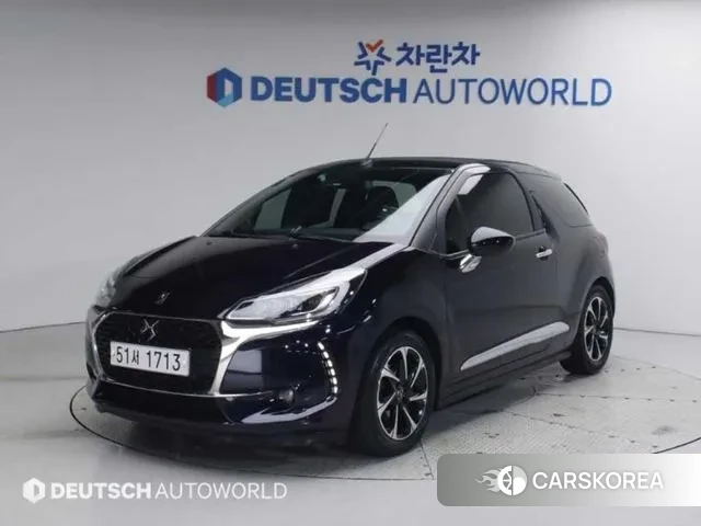 Citroen / DS DS3 Cabrio 2018 Синий из Кореи