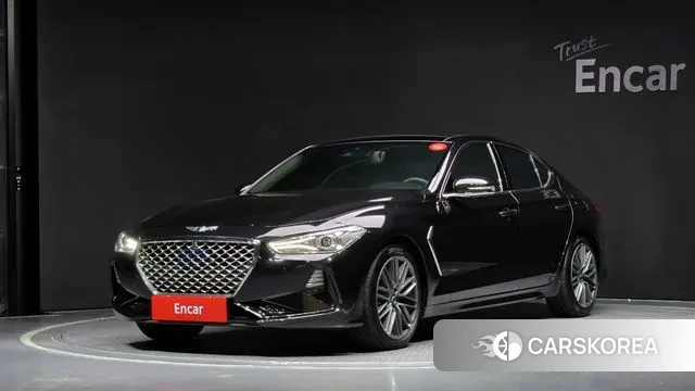Genesis G70 2018 Черный из Кореи