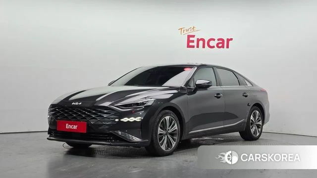 Kia K8 Hybrid 2021 Серый из Кореи