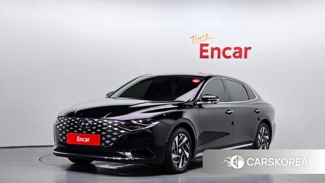Hyundai The New Grandeur IG Hybrid 2020 Черный из Кореи
