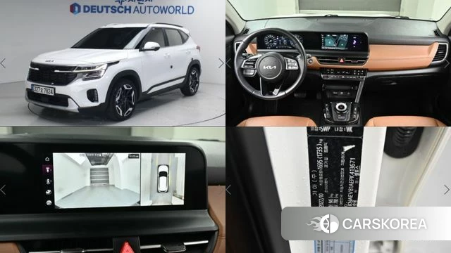 Kia The New Seltos 2022 Белый из Кореи