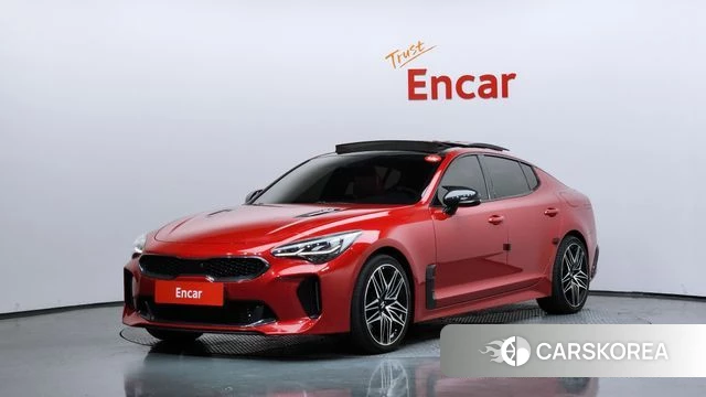 Kia Stinger 2018 Красный из Кореи
