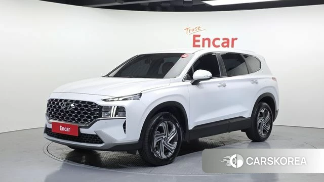 Hyundai The New Santa Fe 2022 Белый из Кореи