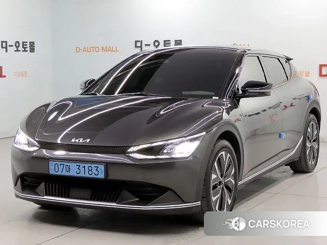 Kia EV6 2021 Синий из Кореи