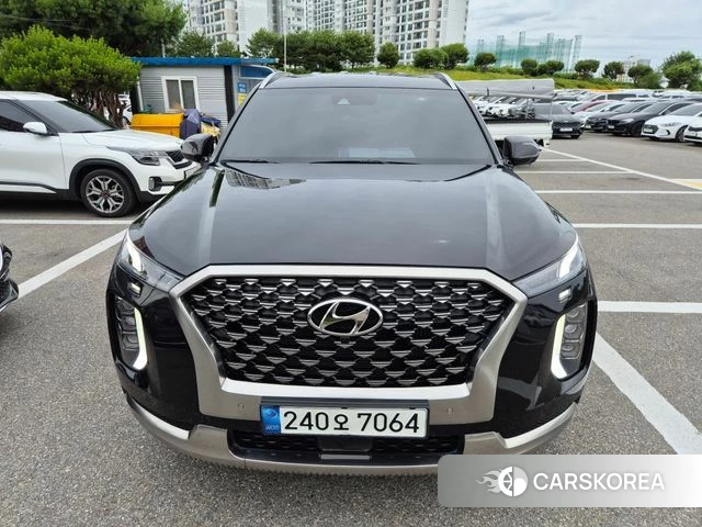 Hyundai Palisade 2022 Черный из Кореи