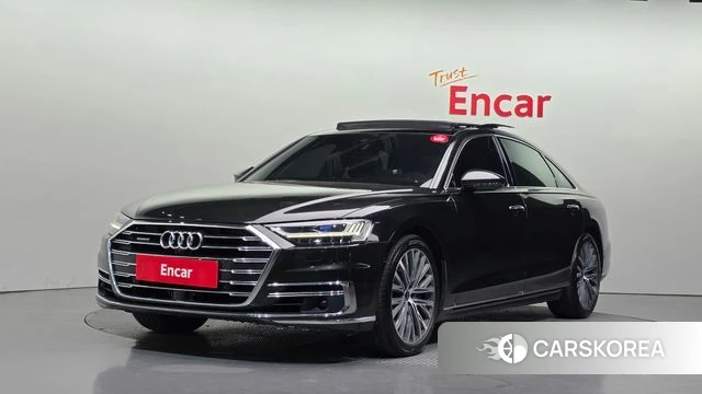 Audi A8 (D5) 2021 Серый из Кореи