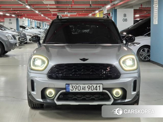 Mini Cooper S Countryman 2024 Серебряный двухцветный из Кореи