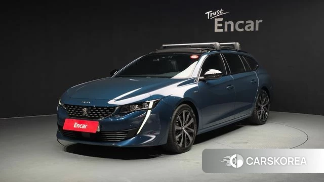Peugeot 508SW Second generation 2019 Синий из Кореи