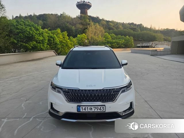 Kia Carnival 4th generation 2023 Белый из Кореи
