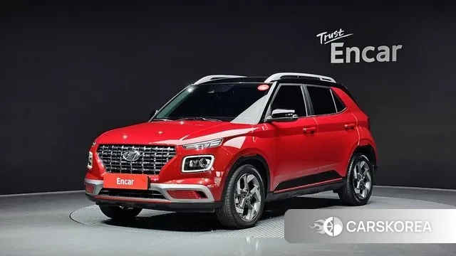 Hyundai Venue 2020 Красный из Кореи