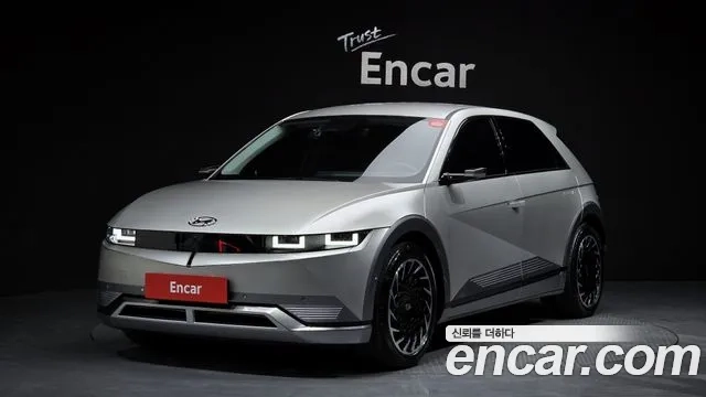 Hyundai Ionic 5 2022 Серебристо-серый из Кореи