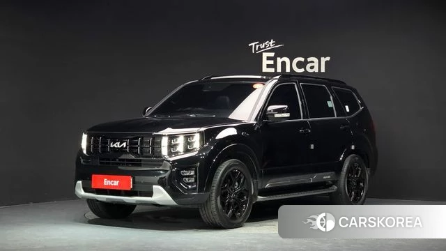 Kia Mohave Master 2023 Черный из Кореи