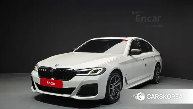 BMW 5 Series (G30) 2022 Белый из Кореи