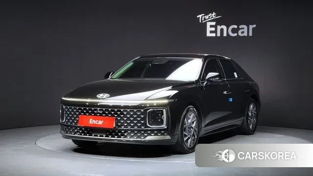 Hyundai Grandeur (GN7) 2024 Черный из Кореи