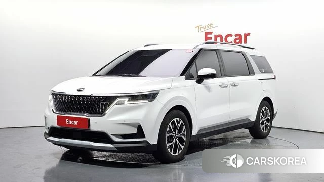 Kia Carnival 4th generation 2021 Белый из Кореи