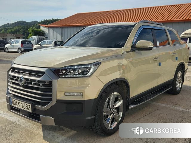 Ssangyong The New Rexton Sport 2024 Жемчужный цвет из Кореи
