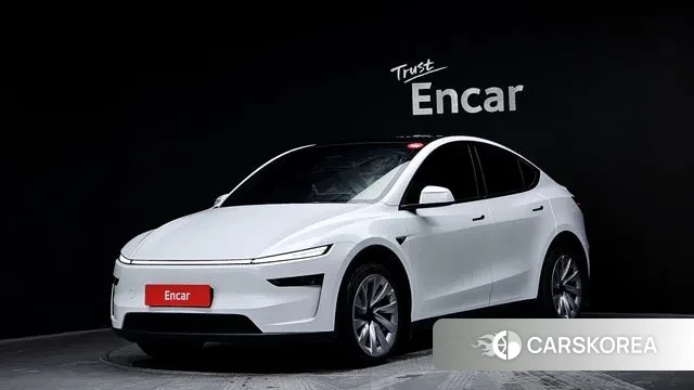 Tesla Model Y 2025 Белый из Кореи