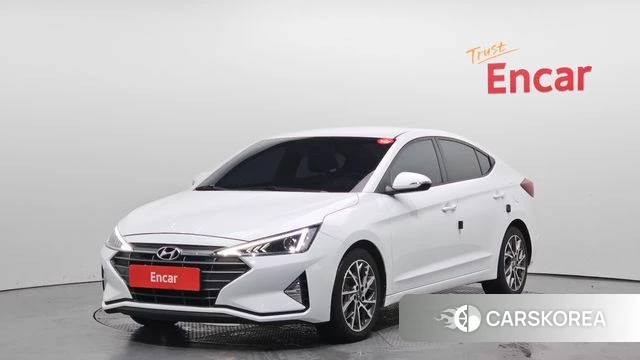 Hyundai The New Avante AD 2019 Белый из Кореи